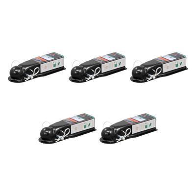 CURT (5-Pack) QuickPin No-Latch 2" Trailer Coupler (2-1/2" Channel, 3,500 lbs)