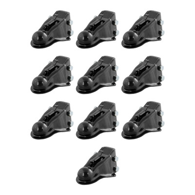 CURT (10-Pack) 2-5/16" Channel-Mount Coupler with Easy-Lock (14,000 lbs, Black)