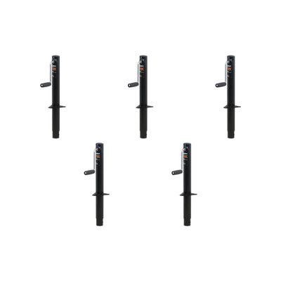 CURT (5-Pack) A-Frame Jack with Side Handle (2,000 lbs, 14-1/2" Travel)