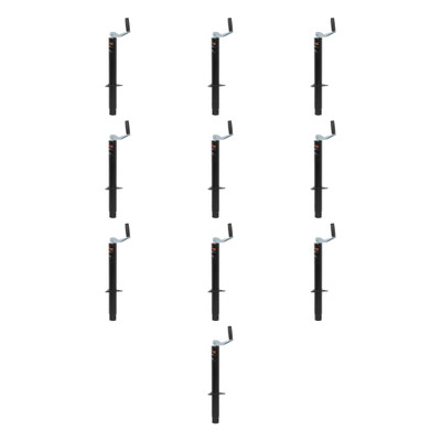 CURT (10-Pack) A-Frame Jack with Top Handle (2,000 lbs, 15" Travel)