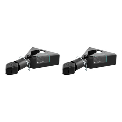 CURT (2-Pack) 2-5/16" A-Frame Coupler with Sleeve-Lock (12,500 lbs, Black)