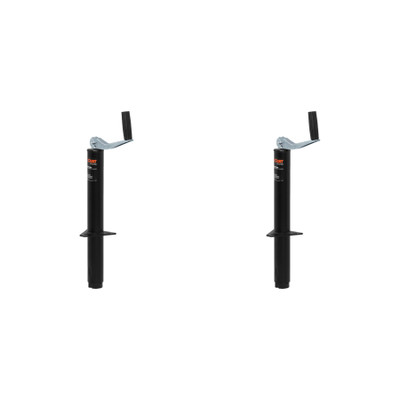 CURT (2-Pack) A-Frame Jack with Top Handle (2,000 lbs, 14" Travel)
