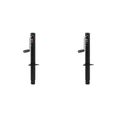 CURT (2-Pack) A-Frame Jack with Side Handle (2,000 lbs, 14-1/2" Travel)