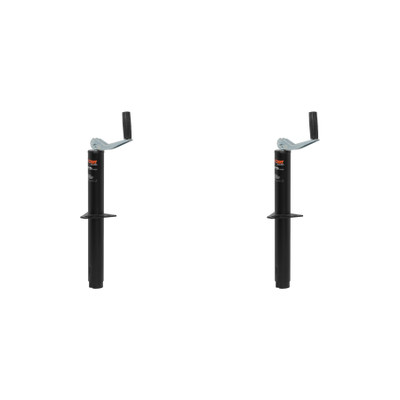 CURT (2-Pack) A-Frame Jack with Top Handle (5,000 lbs, 14" Travel)