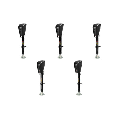 CURT (5-Pack) Lippert Power Stance Tongue Jack, 3,500 lbs