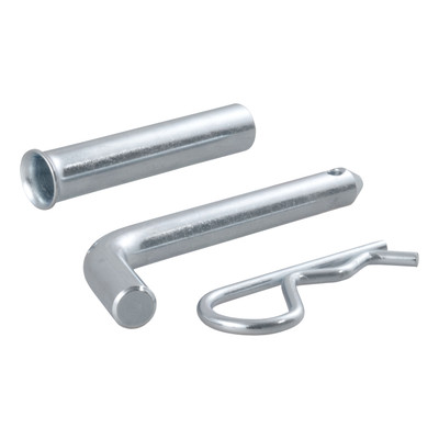 CURT 1/2" Hitch Pin with 5/8" Adapter (1-1/4" or 2" Receiver, Zinc, Packaged) Trailer Hitch Pin