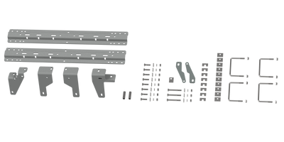2013-2022 Ram 3500; 2013 Ram 2500 B&W Custom Installation Kit For Universal Mounting Rails For Some RAM Trucks RVK2605