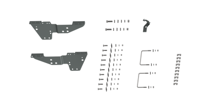 2001-2010 Chevrolet/GMC 2500 & 3500 B&W Custom Installation Kit For Universal Mounting Rails For Some Ford Trucks RVK2500