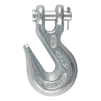 CURT 81350 3/8-Inch Forged Steel Clevis Grab Hook, 5,400 lbs. Work Load, 1/2-In Pin