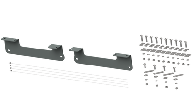 B&W Trailer Hitches Custom Installation Brackets For Universal Mounting Rails For Some Ford Trucks Fifth Wheel Trailer Hitch Bracket BQVLRVR2404