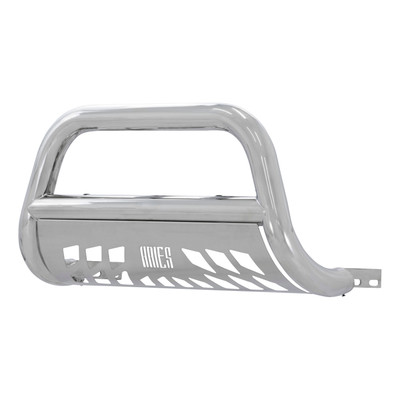 ARIES 3" Polished Stainless Bull Bar, Select Chevrolet, GMC C, K, Suburban, Tahoe Brush Guard