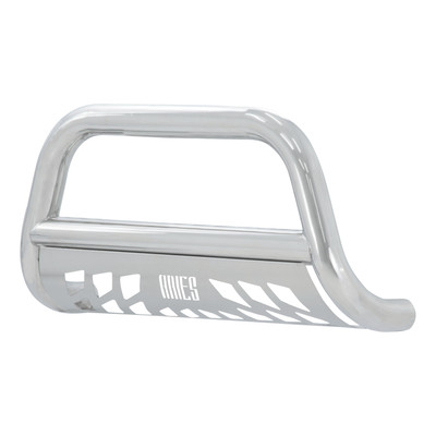 ARIES 3" Polished Stainless Bull Bar, Select Ford Excursion, F-250, F-350 Super Duty Brush Guard