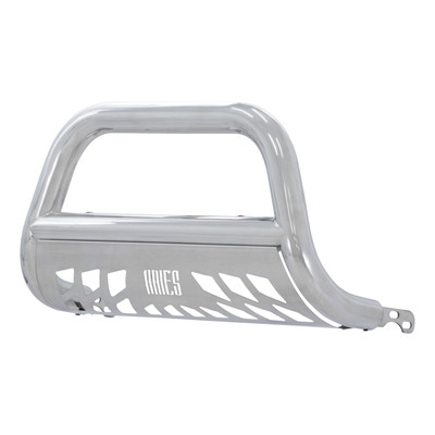 ARIES 3" Polished Stainless Bull Bar, Select Dodge Ram 1500, 2500, 3500 Brush Guard