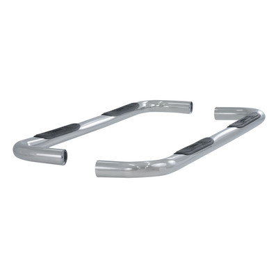 ARIES 3" Round Polished Stainless Side Bars, Select Dodge Ram 1500, 2500, 3500 Step Nerf Bar Kit