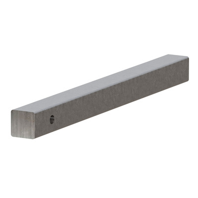 CURT 2" x 24" Raw Steel Hitch Bar Trailer Hitch Ball