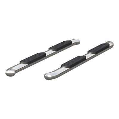 ARIES 4" Polished Stainless Oval Side Bars, Select Dodge, Ram 1500 Step Nerf Bar Kit