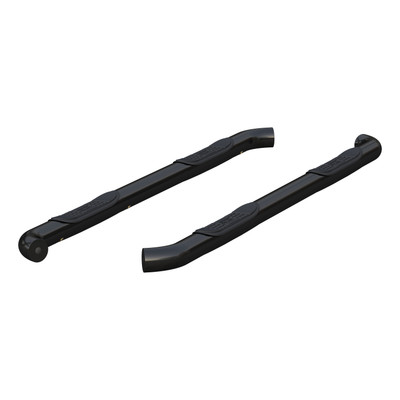 ARIES 3" Round Black Steel Side Bars, Select Dodge Durango Step Nerf Bar Kit