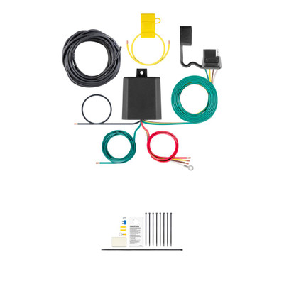 CURT Universal Multi-Function Taillight Converter Kit Trailer Wire Converter