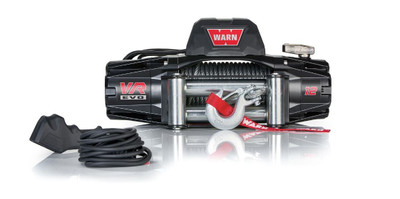 Warn 103254 VR EVO 12 Standard-Duty Winch 12V Aluminum Tie Plate