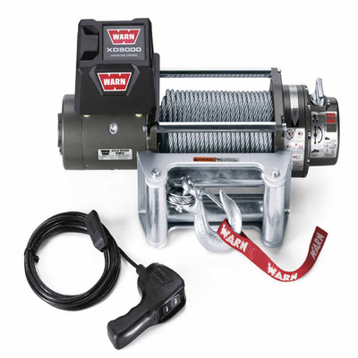 Warn 28500 XD9000 9000lb Off-Road Winch 12V Steel Cable