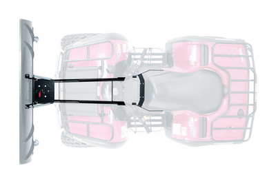 Warn 61611 Snow Plow Mount Kit Honda Rubicon TRX500 Black