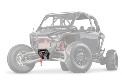 Warn 109313 Winch Mount for Polaris RZR Pro R and Turbo R