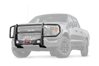 Warn 107685 Grille Guard Kit Ford F150 Black Steel