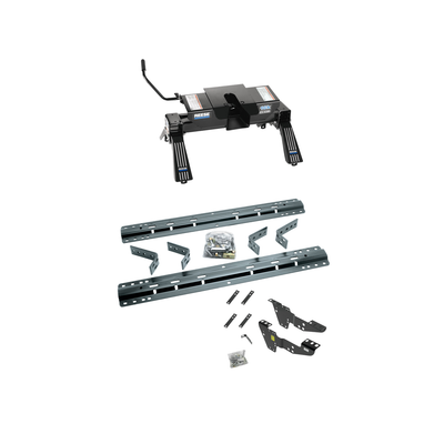 2019-2019 Chevrolet Silverado 1500 LD Does Not Fit MagneRide Magnetic Ride Suspension Reese 16K Fifth Wheel, Dual Jaw, Complete System (Includes Rails & Custom Fit Brackets)