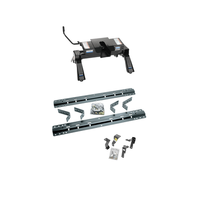 2006-2008 Dodge Ram 1500 Mega Cab Reese 16K Fifth Wheel, Dual Jaw, Complete System (Includes Rails & Custom Fit Brackets)