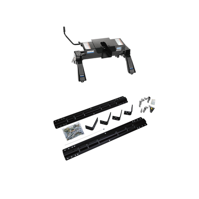 2013-2014 RAM 3500  Reese 16K Fifth Wheel, Dual Jaw, Complete System (Includes Rails & Custom Fit Brackets)