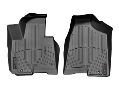WeatherTech FloorLinerTM DigitalFit; Black; Front 446451