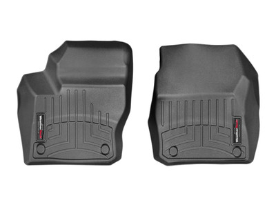 WeatherTech FloorLinerTM DigitalFit; Black; Front 446461