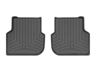 WeatherTech FloorLinerTM HP; Black; Rear; 2 Pcs. 443382IM