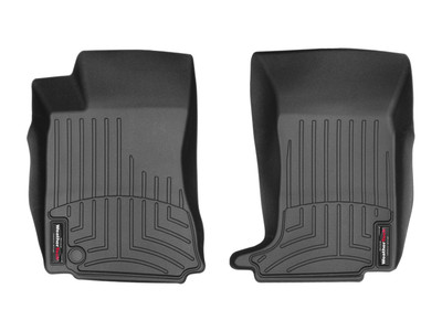 WeatherTech FloorLinerTM DigitalFit; Black; Front 448991