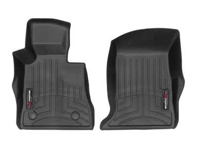 WeatherTech FloorLinerTM DigitalFit; Black; Front 449011