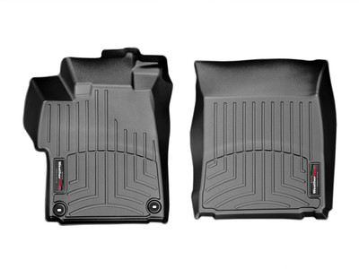 WeatherTech FloorLinerTM DigitalFit; Black; Front 446521