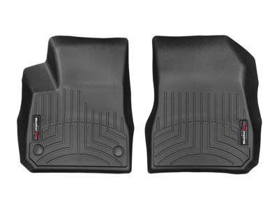 WeatherTech FloorLinerTM DigitalFit; Black; Front 449031