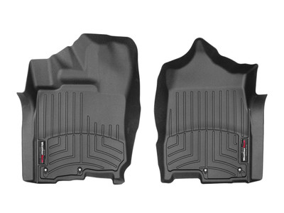 WeatherTech FloorLinerTM DigitalFit; Black; Front 449081
