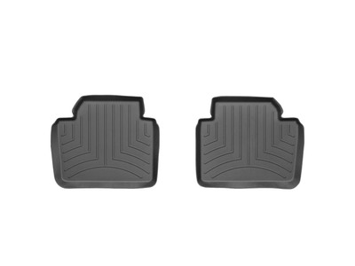 WeatherTech FloorLinerTM DigitalFit; Black; Rear; 2 Pieces 444102
