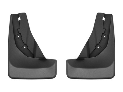 WeatherTech MudFlap No-Drill DigitalFit; Black 120189