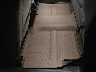 WeatherTech FloorLinerTM DigitalFit; Tan; Rear; Underseat Coverage 450622