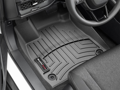WeatherTech FloorLinerTM DigitalFit; Black; Front 4418001