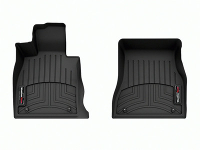WeatherTech FloorLinerTM DigitalFit; Black; Front 4417901