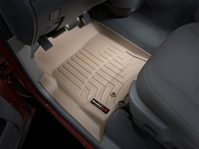 WeatherTech FloorLinerTM DigitalFit; Tan; Front 450121
