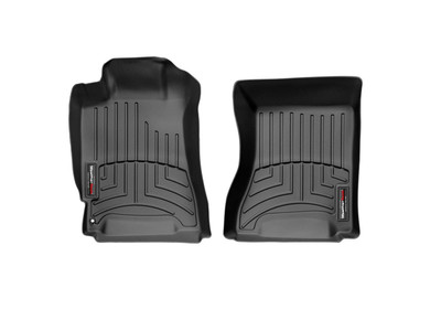 WeatherTech FloorLinerTM DigitalFit; Black; Front 441281