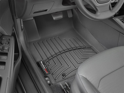 WeatherTech FloorLinerTM DigitalFit; Black; Front 449251