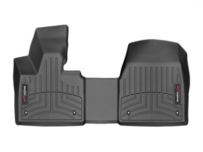 WeatherTech FloorLinerTM DigitalFit; Black; Front; Over The Hump 445691
