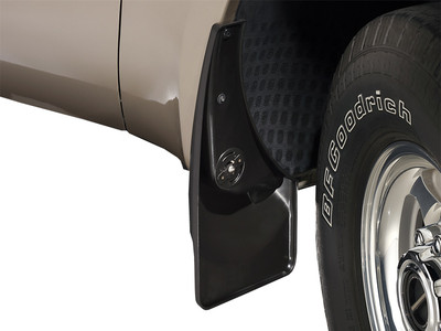 WeatherTech MudFlap No-Drill DigitalFit; Black 110001