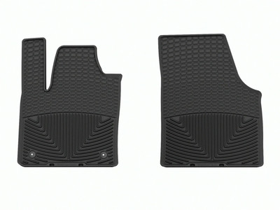 WeatherTech All Weather Floor Mats; Black; Front W655