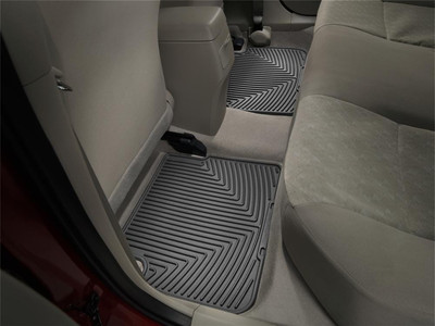 WeatherTech All Weather Floor Mats; Black; Rear W80